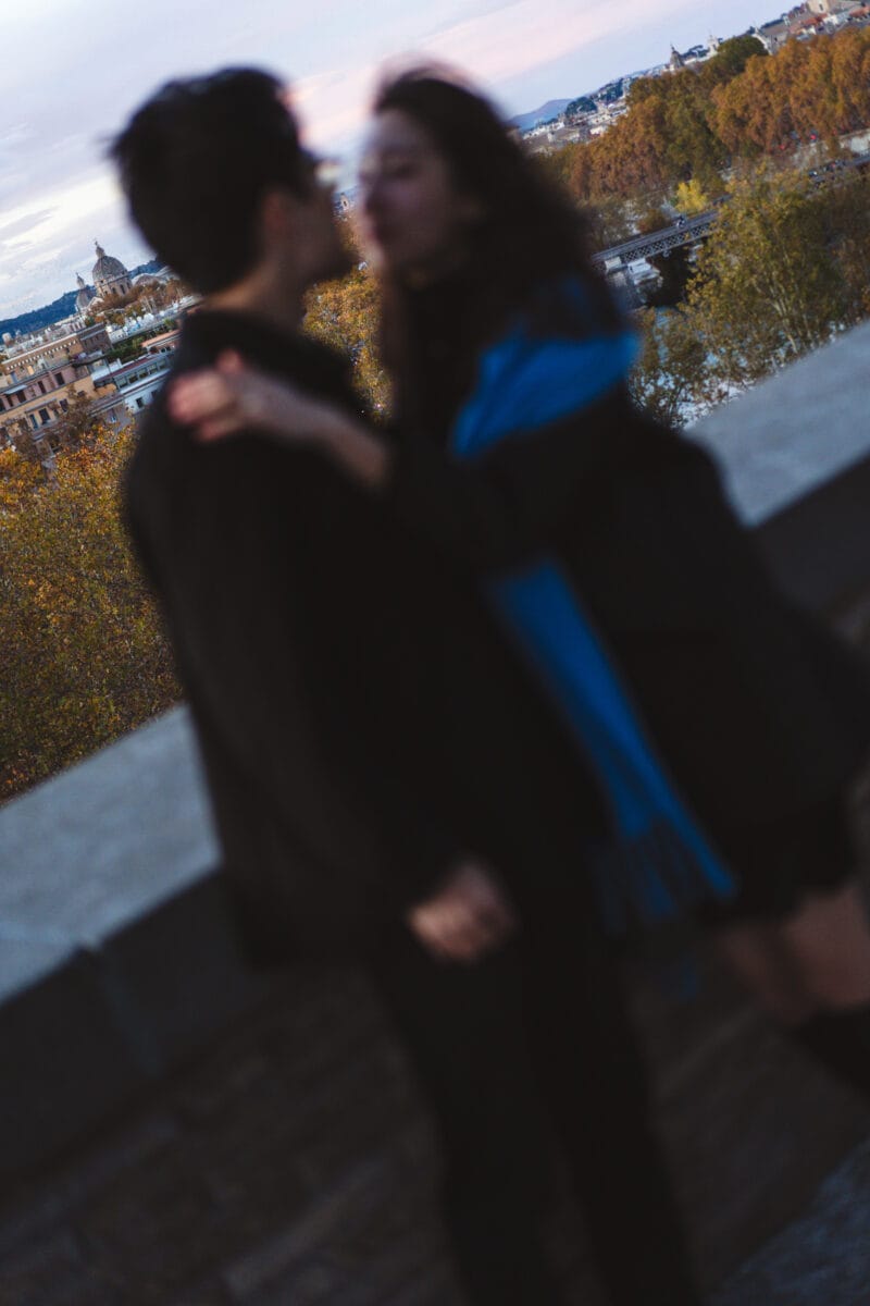 Servizio fotografico di coppia a Roma - fotografia romantica